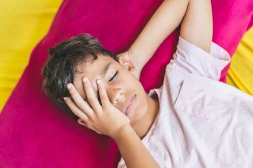 A Study Shows That Children Who Suffer from Concussions Often Have Severe Recurring Headaches Afterwards