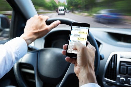 Distracted Driving is Blamed for the Increase in Pedestrian Accidents 
