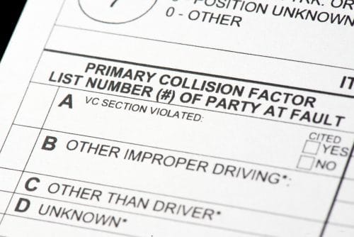 Follow These Steps if You Need to Acquire a Police Report After a California Car Accident