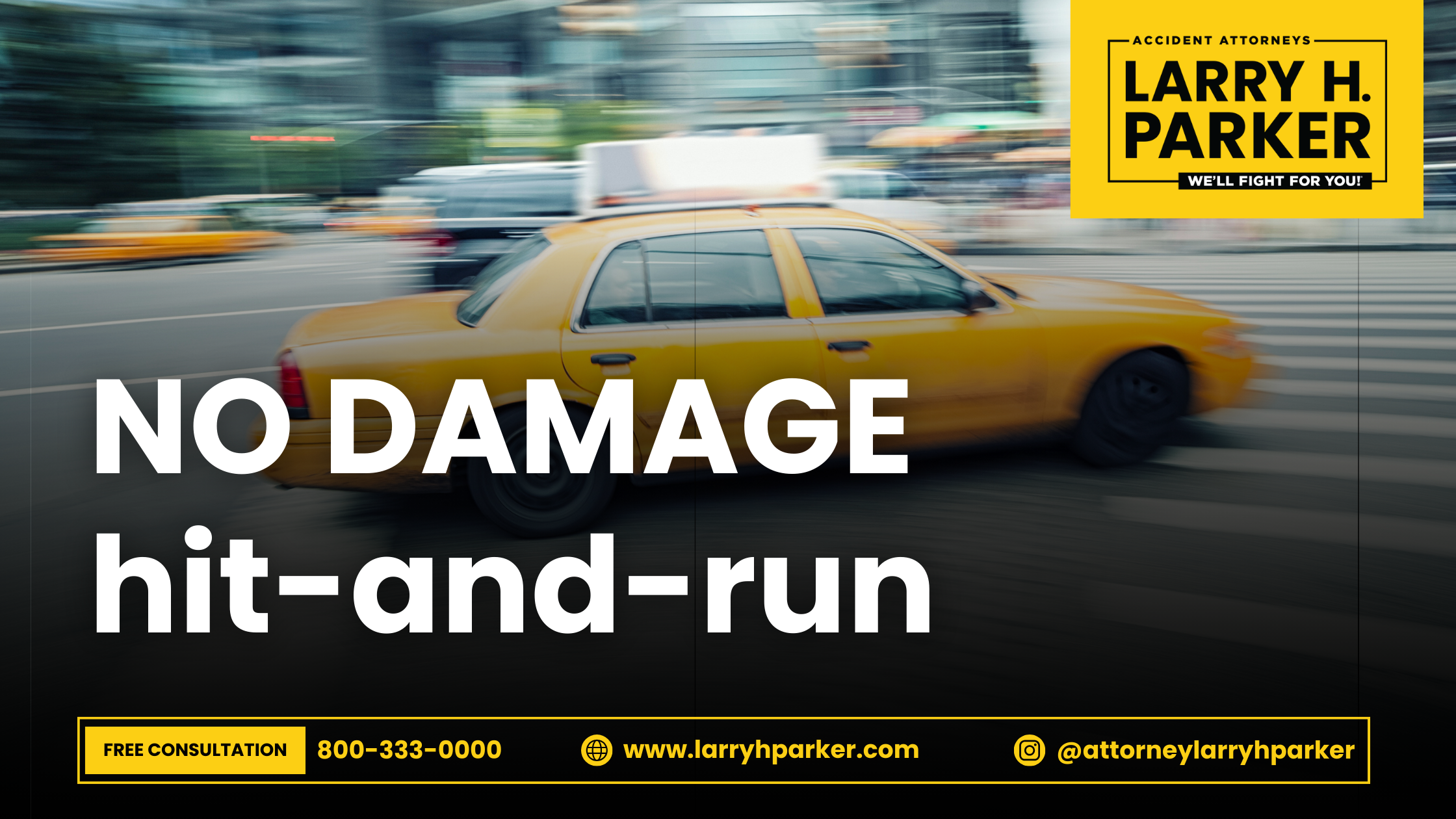 No Damage Hit and Run Accidents