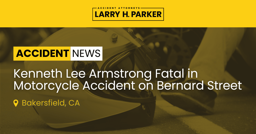 Kenneth Lee Armstrong Fatal in Motorcycle Accident on Bernard Street